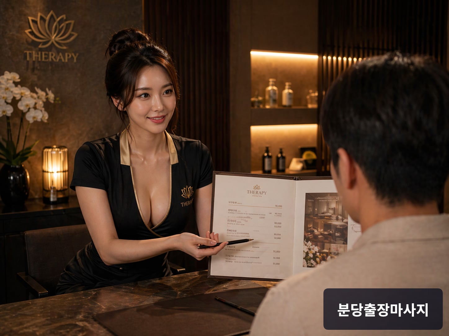 분당 스웨디시 출장안마 내부